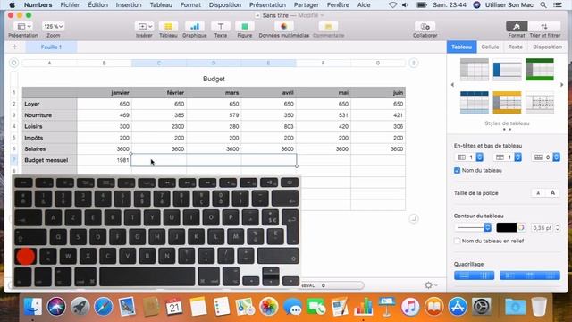 Débuter avec l'application Numbers sur Mac смотреть онлайн