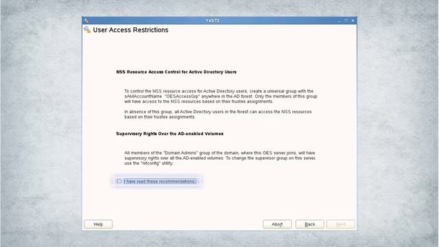 Joining an OES 2015 server to an Active Directory Domain смотреть онлайн