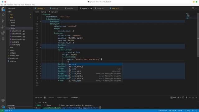 How To Create A Social Media ChatApp(Speedcode) - Python/Kivy with Backend смотреть онлайн