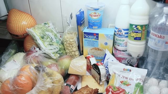 ЭКОНОМНАЯ ЗАКУПКА ПРОДУКТОВ на НЕДЕЛЮ в АШАНЕ?Olya Pins смотреть онлайн