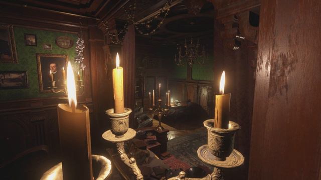 🎧 Resident Evil 8 Village Save Room Theme | Lady Dimitrescu Castle