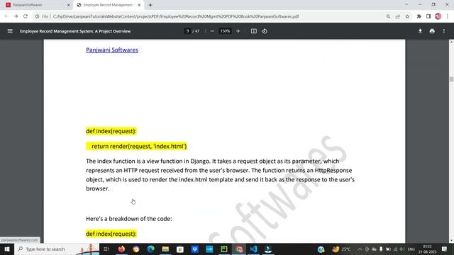E-Book | Project Overview: Employee Record Management System | Python Django смотреть онлайн