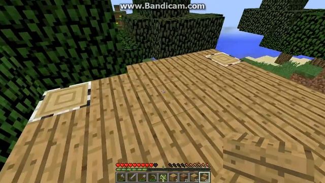 Ванильное выживание майнкрафт 3 стройка крыши ! смотреть онлайн