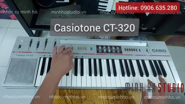 Demo Organ Casio CA-100 | Casio CT-610 | Casio CT-320 | Casio CT-460 | NHẠC CỤ MINH HÀ смотреть онлайн