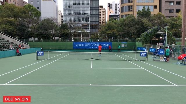【J500 OSAKA 2023/SF】N.Budkov Kjaer(NOR)[4] vs F.Cina(ITA)[1] Osaka Mayor's Cup - World Super Junior смотреть онлайн