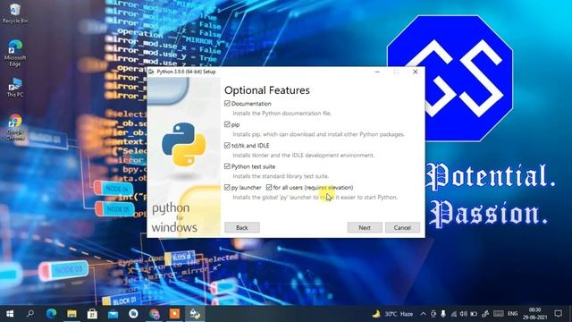 How to Install Python 3.9.6 on Windows 10 [ 2021 Update ] Complete Guide смотреть онлайн