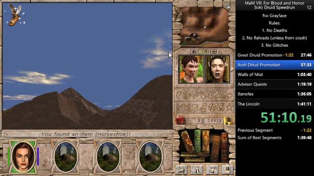 Might and Magic VII Solo Druid Speedrun (1:41:03) No Deaths No Reload No Glitches смотреть онлайн
