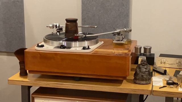 Koetsu Urushi Vermillion/ Garrard 301 Platter and bearing upgraded смотреть онлайн