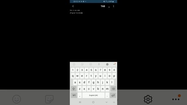 Python code in android mobile смотреть онлайн