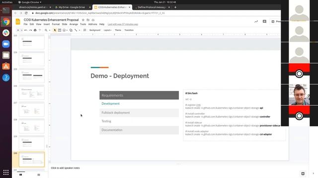 Kubernetes SIG Storage - Object Bucket API Review Meeting 20210121 смотреть онлайн