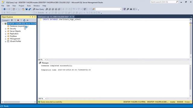 Getting started with SQL DATABASES смотреть онлайн