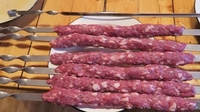 Вкуснейший шашлык Люля Кебаб На Мангале смотреть онлайн