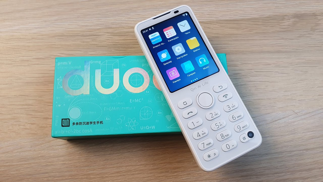 QIN F21 PRO - СМЕСЬ СМАРТФОНА И КНОПОЧНОЙ ЗВОНИЛКИ! смотреть онлайн