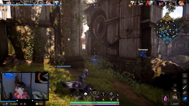 WORLDS FIRST HUNTRESS GAMEPLAY - Predecessor Huntress смотреть онлайн