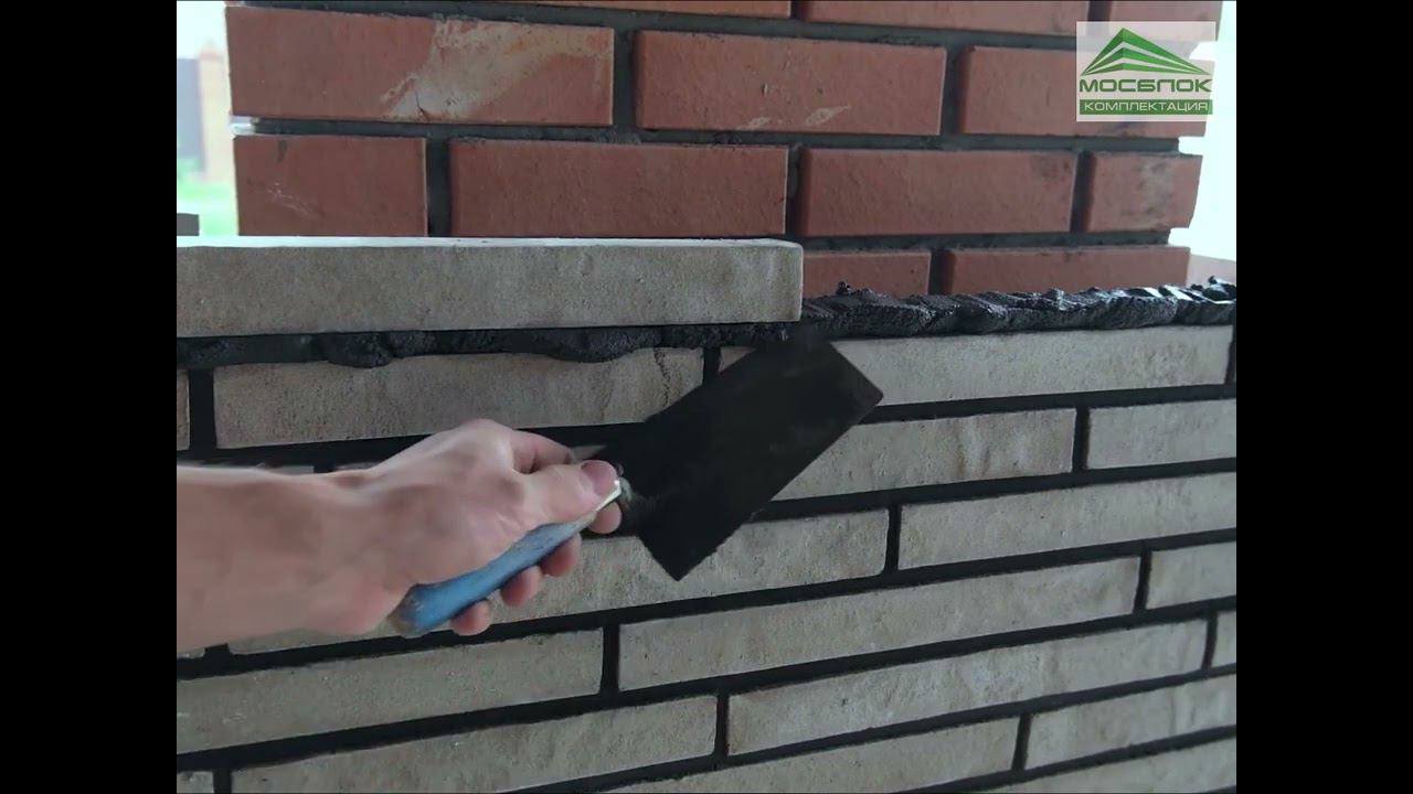 Вариант кладки ригеля смотреть онлайн