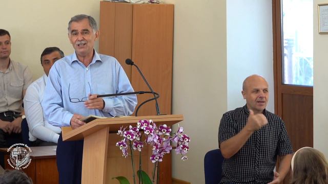 Проповедь "Новая жизнь во Христе", брат Александр, Сурдоперевод: брат Михаил, ц."Евангельская Весть смотреть онлайн