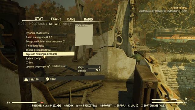 Fallout 76 PL Lokacja Komplet Planów Pancerza Marine + Pianka смотреть онлайн