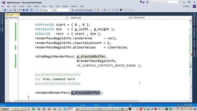 Vulkan Programming : First VULKAN Output | Packtpub.com