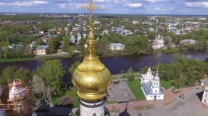 Вологда с высоты птичьего полета