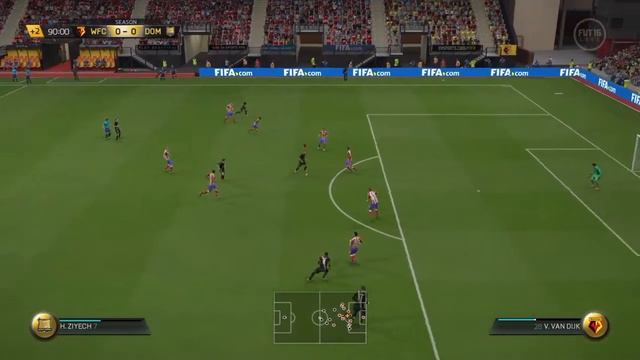 TOTS REVIEW X4! Fifa 16 FUT- ziyech, dzagoev, janssen, promes!| ultimate team gameplay смотреть онлайн