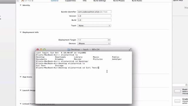 Integrationof xCode Project on Github Part1 - Tutorial 75 смотреть онлайн