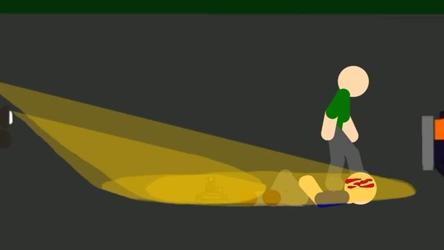 Зелёный человек, У которого имени нет. Перестрелка! смотреть онлайн