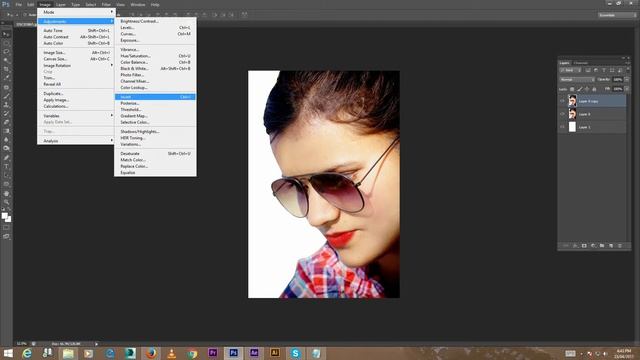 How to make black and white pencil sketch effect!! смотреть онлайн