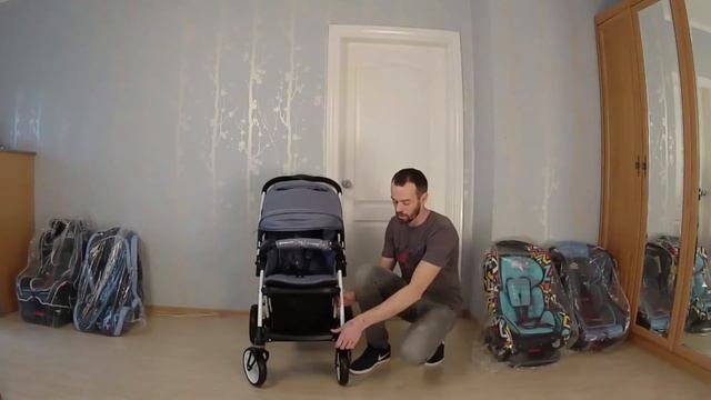 Infinity Comfort Lux - прогулочная коляска с перекидной ручкой. смотреть онлайн