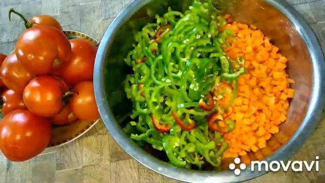 Овощная заготовка на зиму #вкусняшки #назиму #заготовки #yummy #кухня #yummy #tasty
