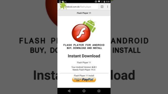 Problema con Flash Player para Android: intento de estafa смотреть онлайн