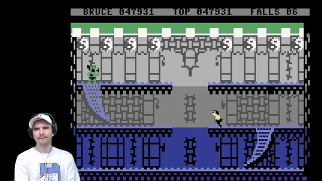 Bruce Lee : Return Of Fury - C64 - Longplay - Commodore смотреть онлайн