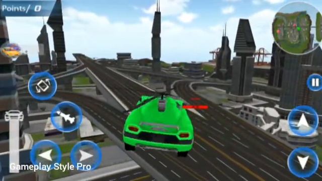 Flying Car Simulator 2 (Android/iOS) Gameplay смотреть онлайн