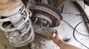 ЗАМЕНА ОПОРНЫХ ПОДШИПНИКОВ  HYUNDAI ELANTRA 4 HD СТУК СПЕРЕДИ