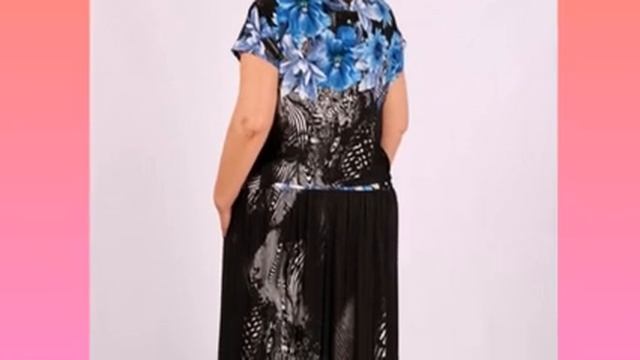 Длинные летние платья для полных???Бохо для 50 летних смотреть онлайн