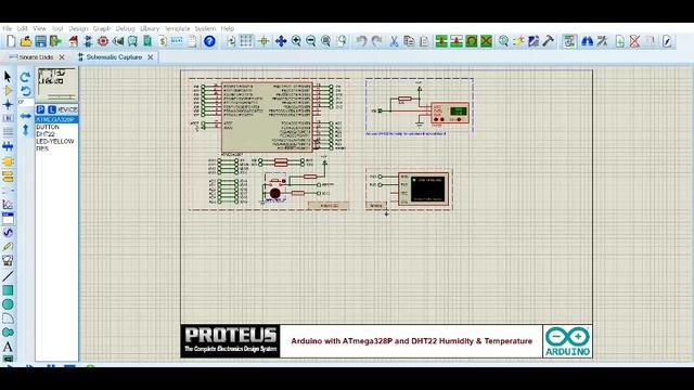 DIY Project Week 4 Proteus Simulation | Bismay Parija | 20CS10015