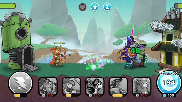 Tower Conquest. Тактика Прохождения. Боевая обезьяна уже с нами. Лучшая армия в игре. смотреть онлайн