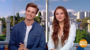 Милана Бру и Сергей Новосад - о фильме "Я делаю шаг". Доброе утро. Фрагмент выпуска от 07.09.2023