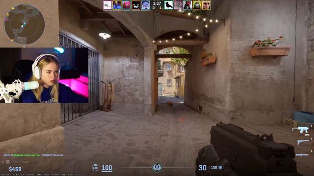 ДЕВУШКА В COUNTER STRIKE 2 (CS:GO) смотреть онлайн