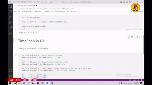 Working with DateTime | Part 2 | TimeSpan | Tamil смотреть онлайн