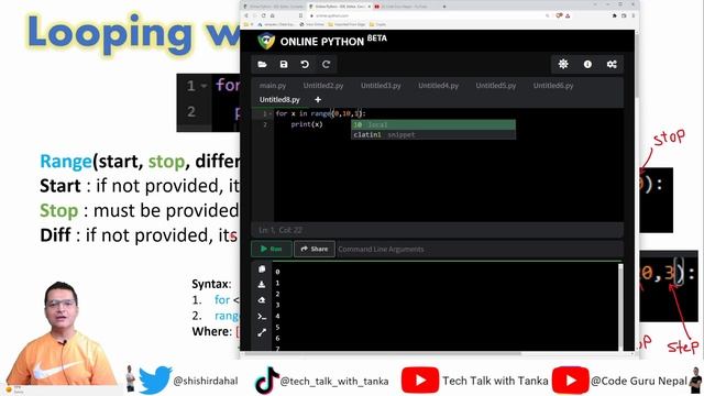 V05: [Part-3] Python for absolute beginners. Learn Loop in in 20 minutes смотреть онлайн