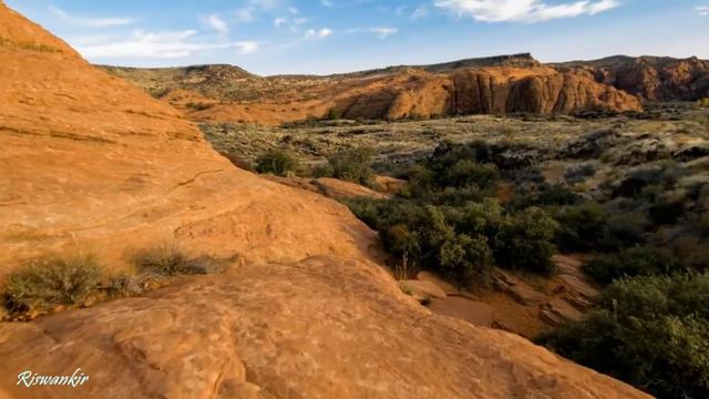 Drive Through Snow Canyon with the Blackmagic Cinema Camera. смотреть онлайн