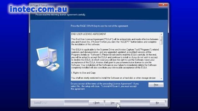 Installing the included software with your Avision Scanner смотреть онлайн