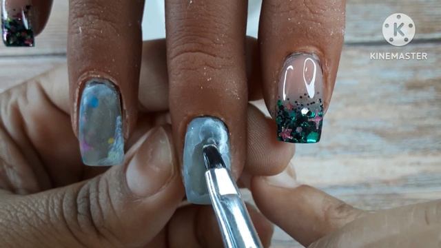 Beginner Friendly Marvin the Martian Inspired Nails| Oh Goody, They Are Out of This World смотреть онлайн