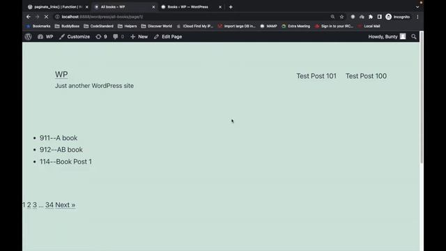 How to add Pagination for WP_Query | paginate_links() | WordPress смотреть онлайн