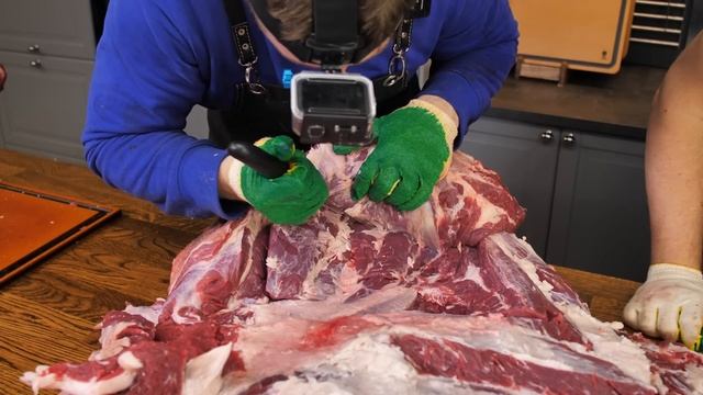 ???РАЗДЕЛКА и обвалка говядины ПО АМЕРИКАНСКОЙ СИСТЕМЕ NAMP. Передняя четверть смотреть онлайн