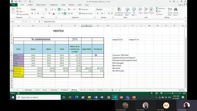 (f3) info app. video 2 :Saisir Insérer une formule en Excel смотреть онлайн