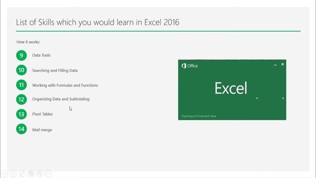 Excel 2016 Essential Training || Master Spreadsheets Online смотреть онлайн