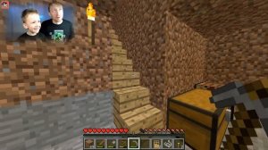 ? ДОМ ПОД ЗЕМЛЕЙ в Майнкрафт выживание без модов Ждём ЗОМБИ и Крипера Жестянка Стрим Minecraft