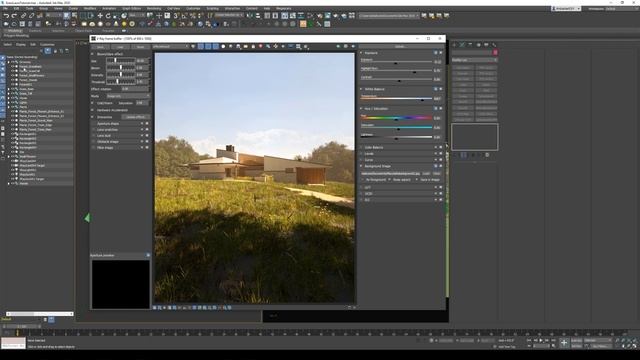 Realistic Grass - 3ds Max + Forest Pack + Quixel Megascans