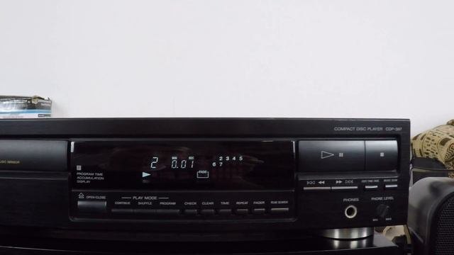 CD проигрыватель Sony CDP-397 смотреть онлайн